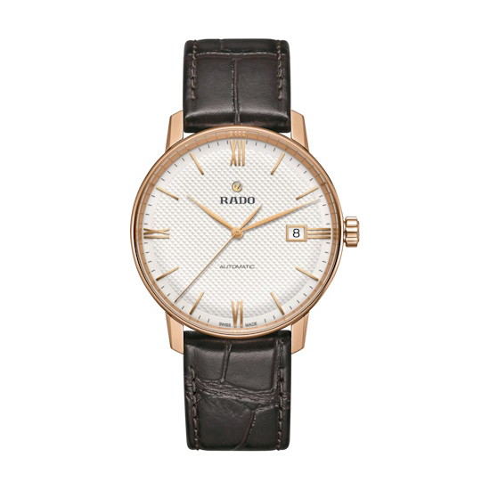 Picture of Rado Coupole Automatic 37.7mm Watch with Brown Leather Strap