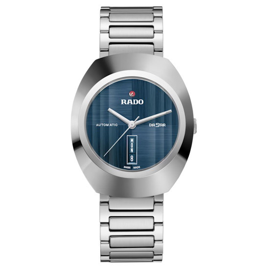 Picture of Rado DiaStar Original Automatic Steel Watch with Blue Dial