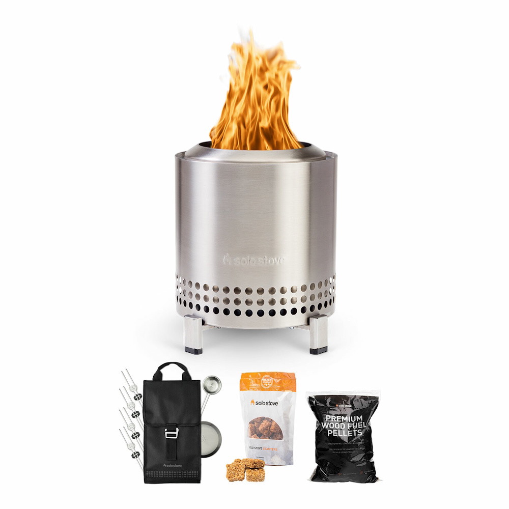 Picture of Solo Stove Mesa XL Roasty 'n Toasty Bundle - Stainless Steel
