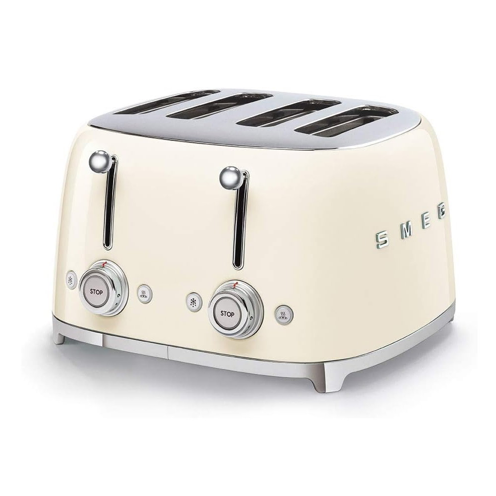 Picture of SMEG Retro 4x4-Slice Toaster - Cream