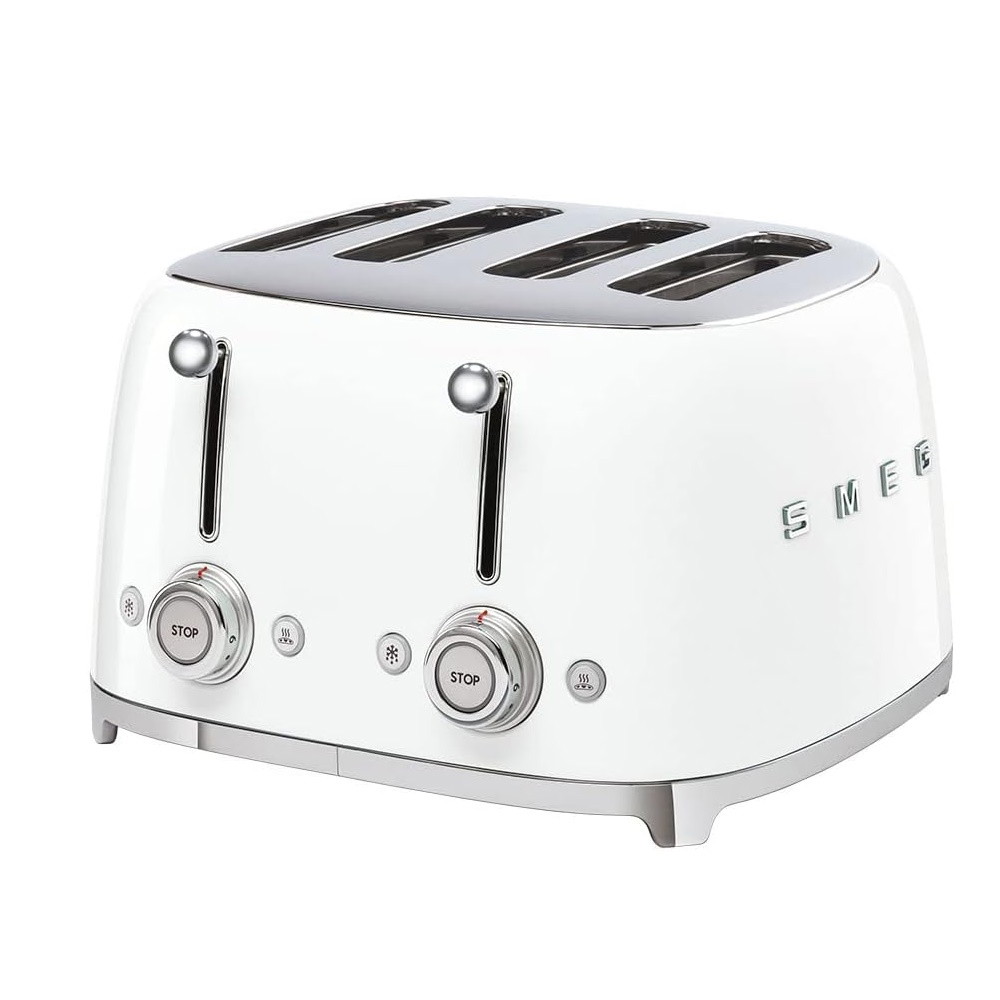 Picture of SMEG Retro 4x4-Slice Toaster - White