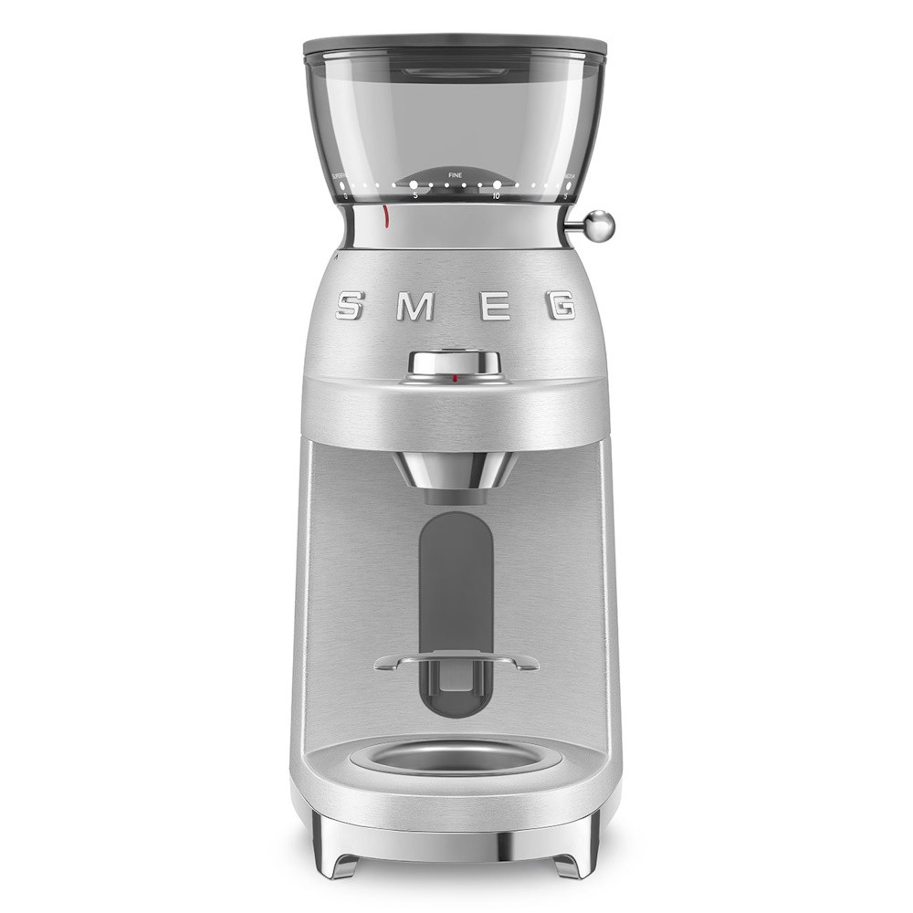 Picture of SMEG Retro-Style Espresso & Coffee Grinder - Stainless Steel