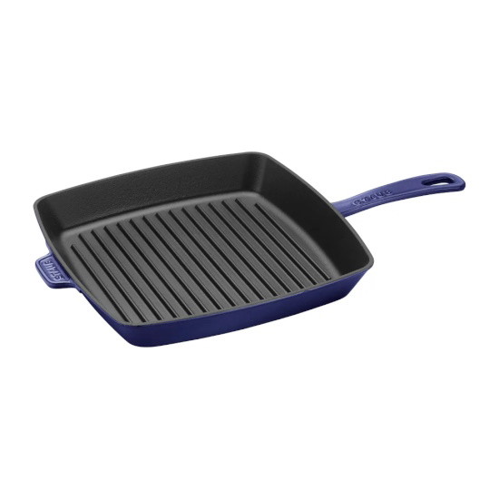 Picture of Staub 12'' Square Grill Pan - Dark Blue