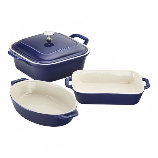 Picture of Staub 4-Piece Mixed Baking Dish Set - Dark Blue