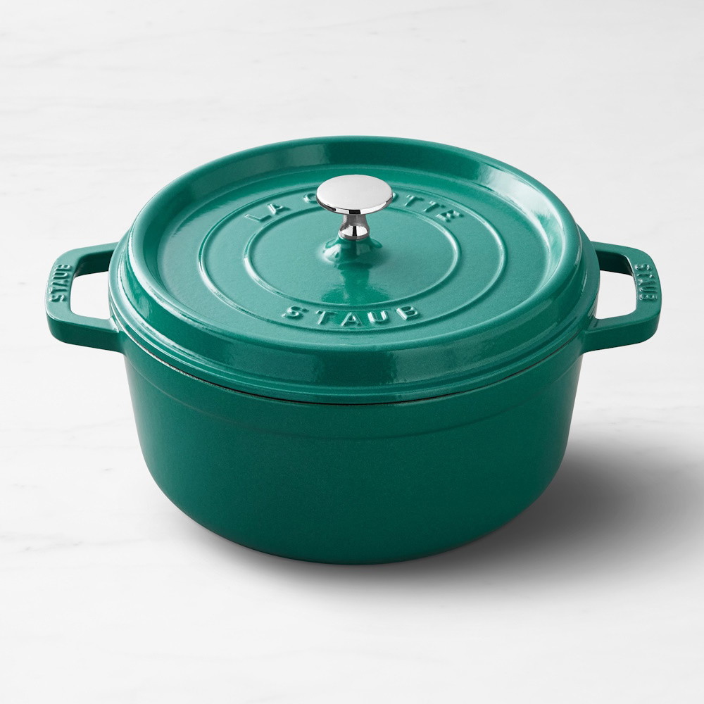 Picture of Staub 4-Qt. Round Cocotte - Turquoise