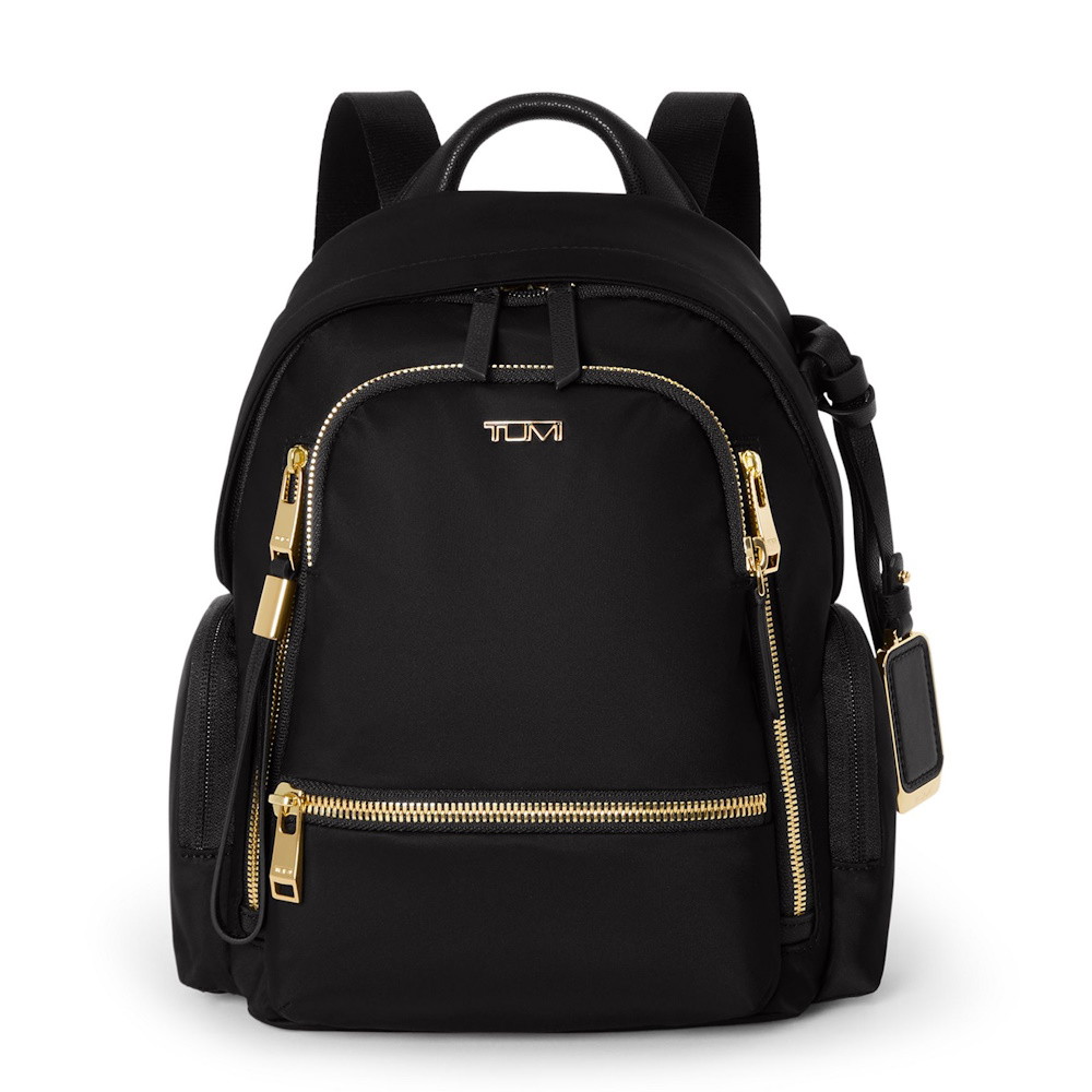 Picture of Tumi Voyageur Celina Small Backpack- Black/Gold