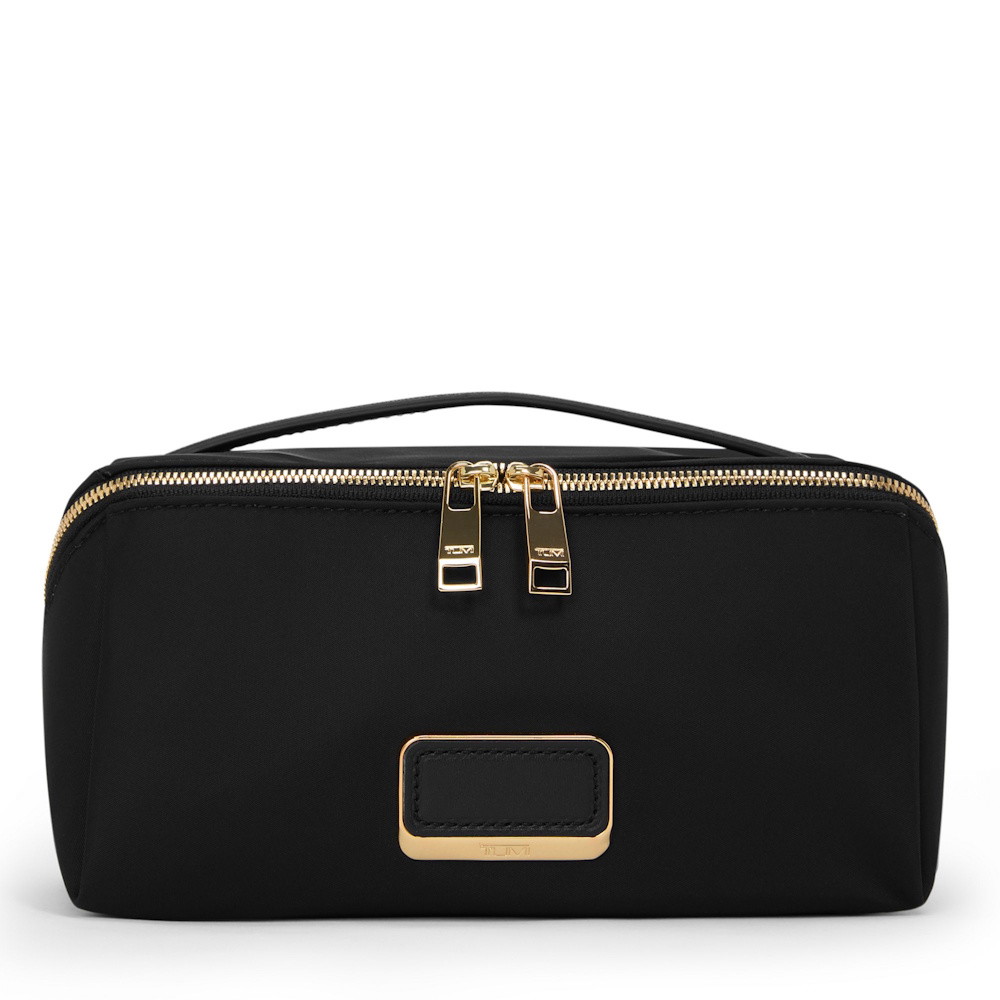 Picture of Tumi Voyageur Dallas Cosmetic - Black/Gold