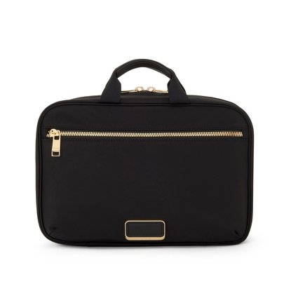 Picture of Tumi Voyageur Madeline Cosmetic - Black/Gold