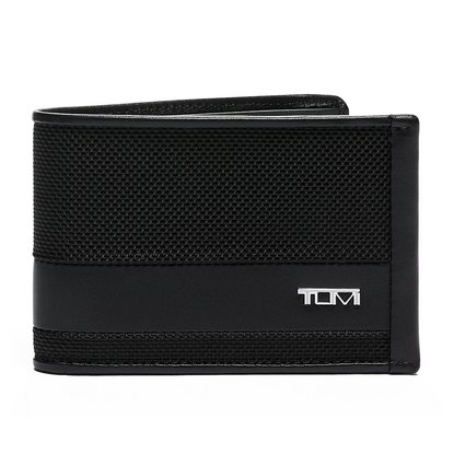 Picture of Tumi Alpha Slim Single Bifold Wallet - Black