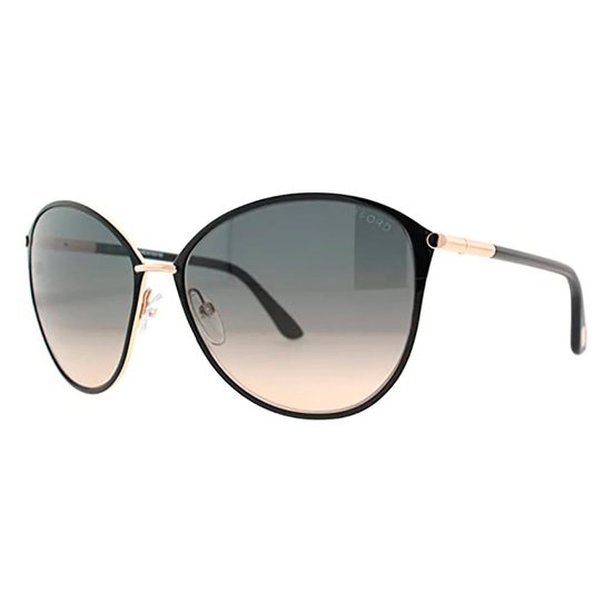 Picture of Tom Ford Penelope Polarized Sunglasses - Rose Gold/Black