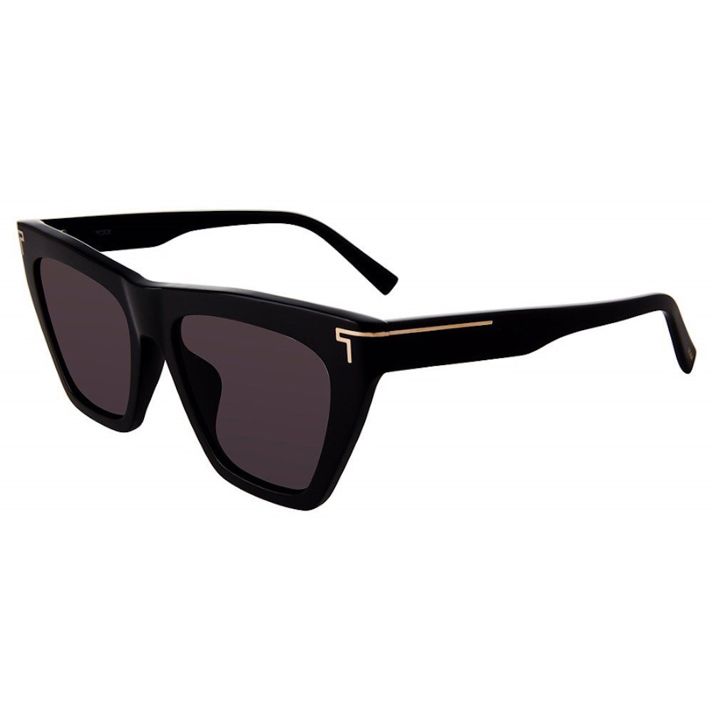 Picture of Tumi Cat-Eye Sunglasses - Black with Dark Grey Lens