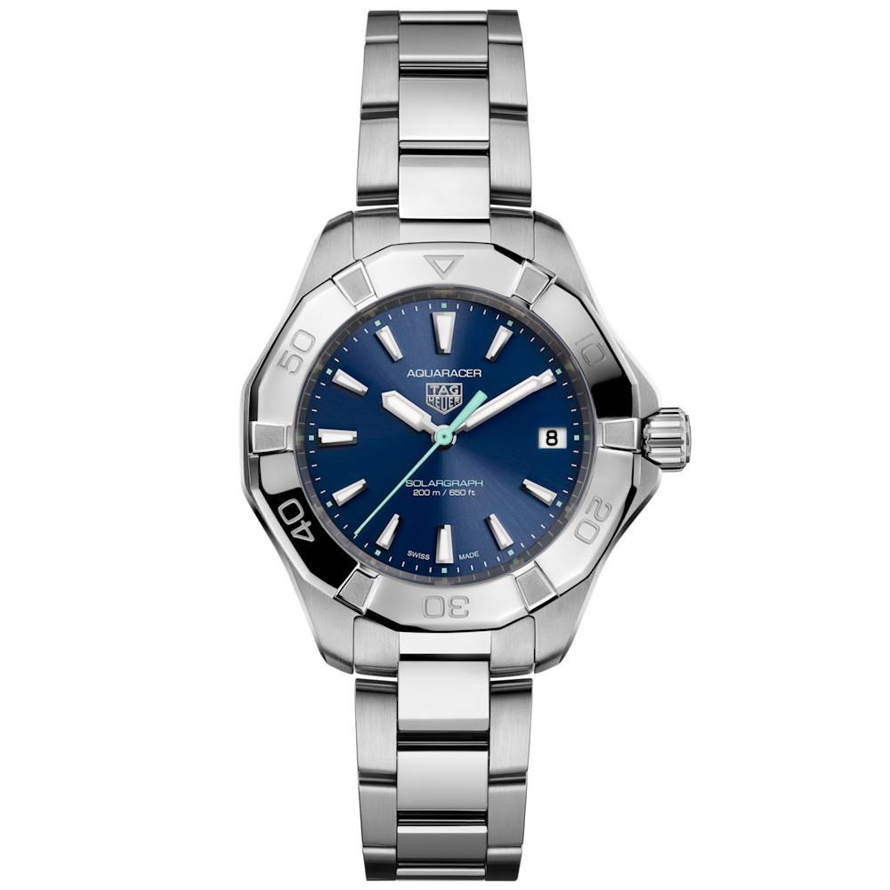 Picture of TAG Heuer Aquaracer 200 Solargraph Watch with Blue Dial