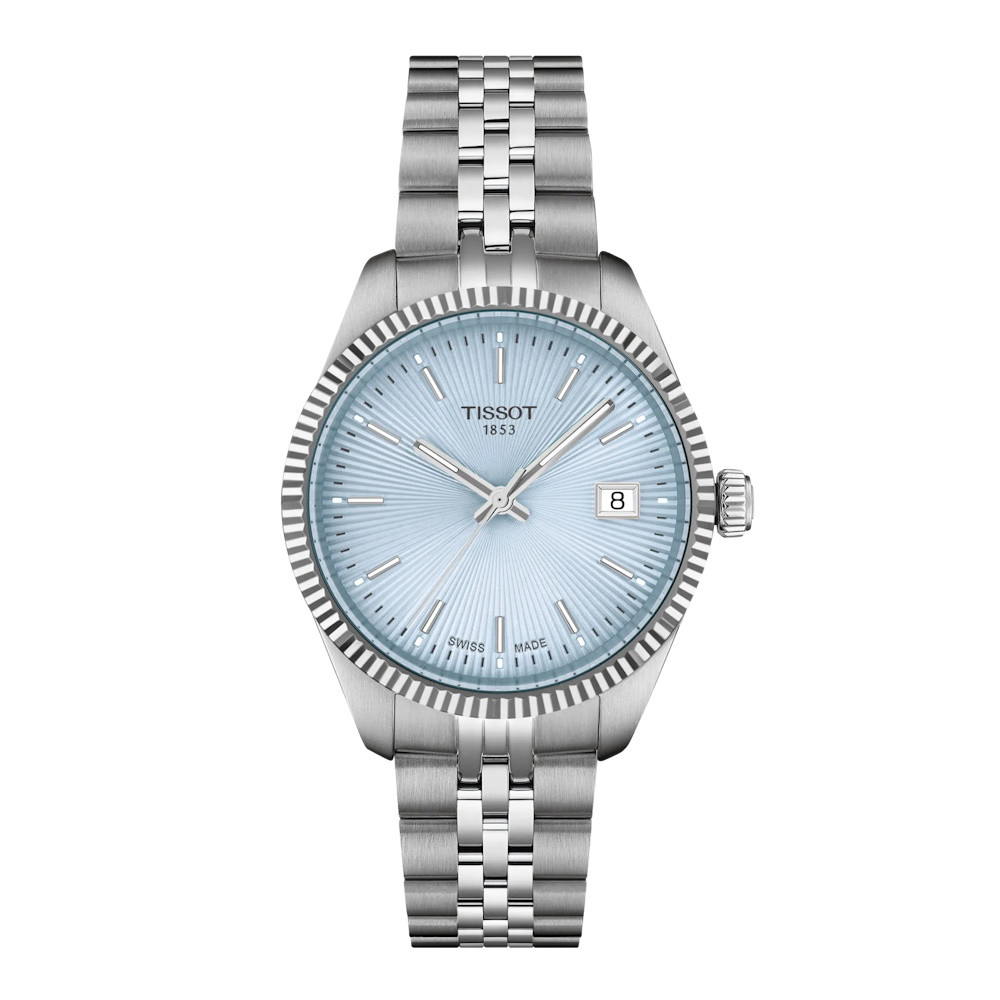 Picture of Tissot Ballade 34mm Stainless Steel Watch with Light Blue Dial
