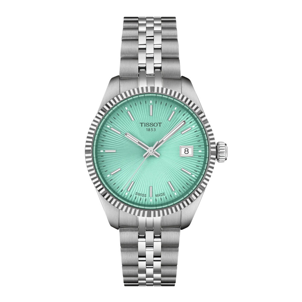 Picture of Tissot Ballade 34mm Stainless Steel Watch with Mint Green Dial