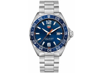 Picture of TAG Heuer Formula 1 Quartz Stainless Steel Watch w/ Blue Dial