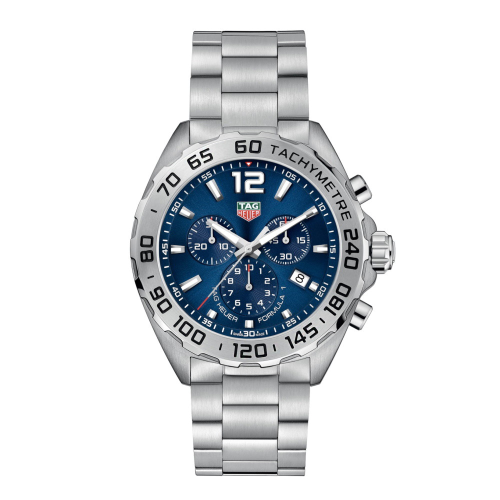 Picture of TAG Heuer Formula 1 Quartz Steel Watch with Blue Dial