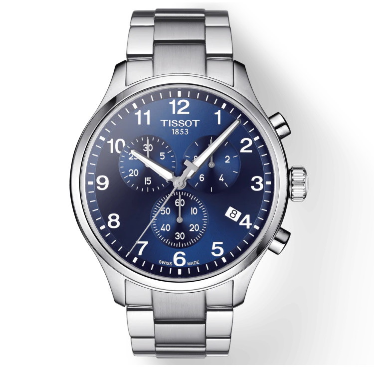 Picture of Tissot Chrono XL Classic Watch with Blue Dial
