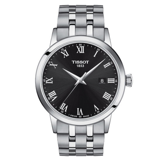 Picture of Tissot Classic Dream Stainless Steel Watch with Black Dial