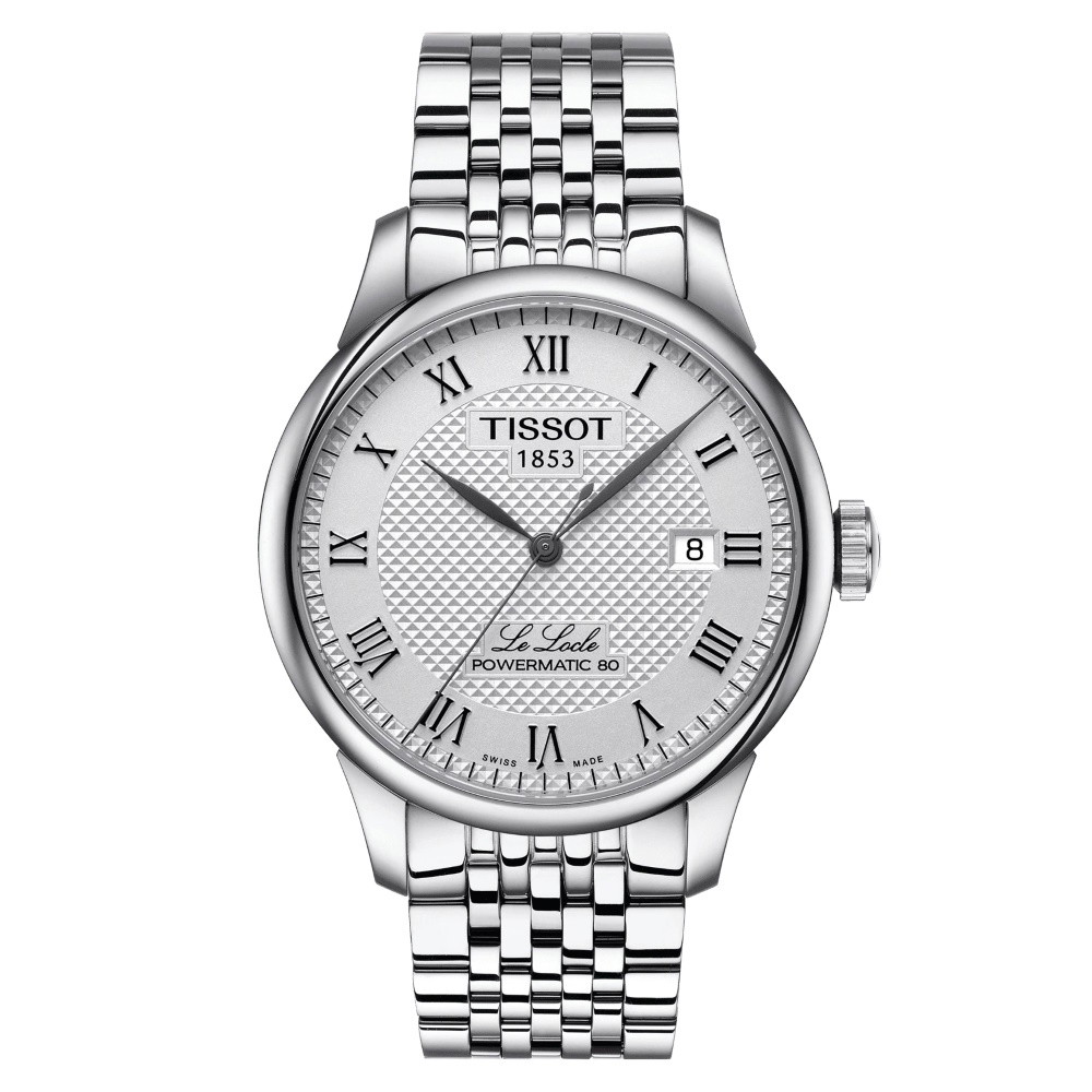 Picture of Tissot Le Locle Powermatic 80 - Stainless Steel/Silver Watch