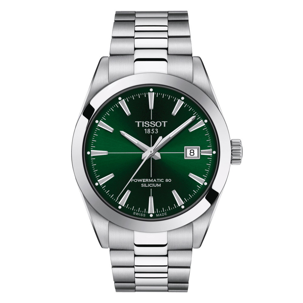Picture of Tissot Powermatic 80 Silicium Watch with Green Dial