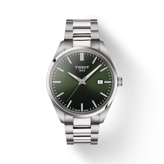 Picture of Tissot PR 100 Stainless Steel Watch with Green Dial