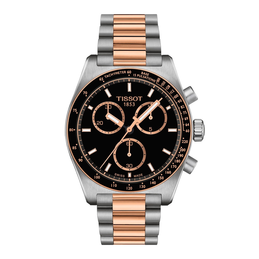 Picture of Tissot PR516 Quartz Chronograph 40mm Two-Tone Watch