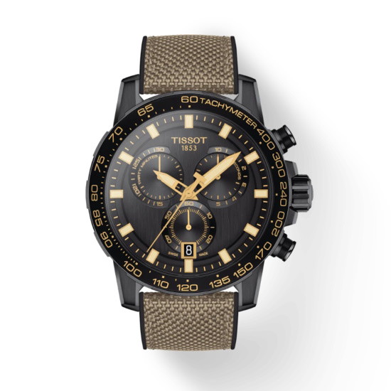 Picture of Tissot Supersport Chrono Watch with Brown Strap