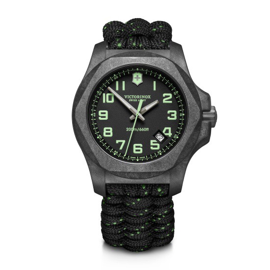 Picture of Victorinox INOX Watch with Carbon Black Dial & Paracord Strap