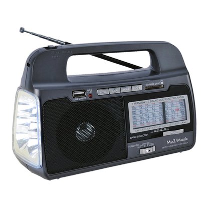 Picture of Supersonic 9-Band Portable Radio with Rechargeable Battery