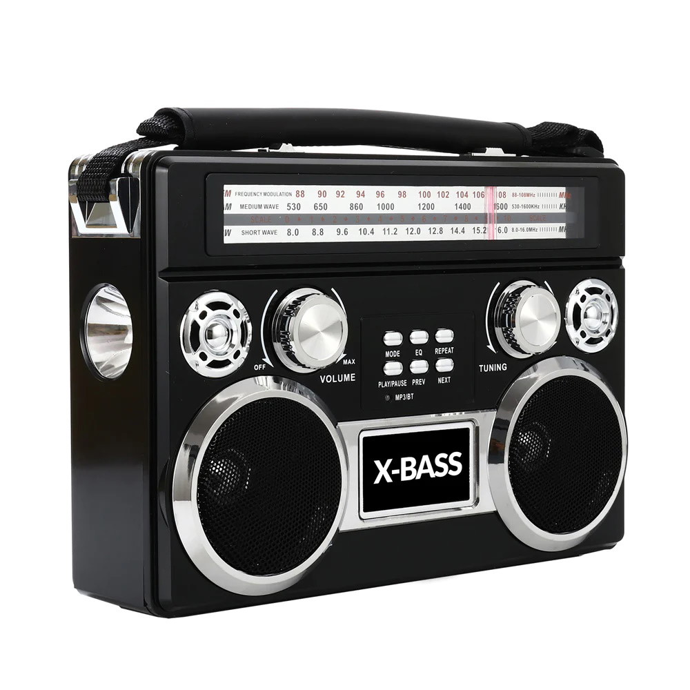 Picture of Supersonic 3-Band Radio with Bluetooth and Flashlight
