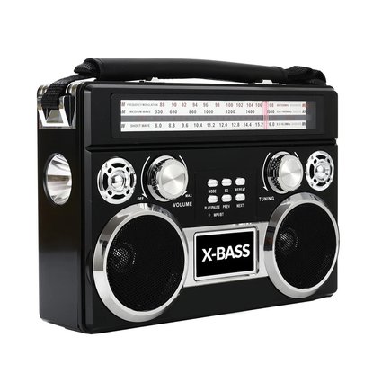 Picture of Supersonic 3-Band Radio with Bluetooth and Flashlight