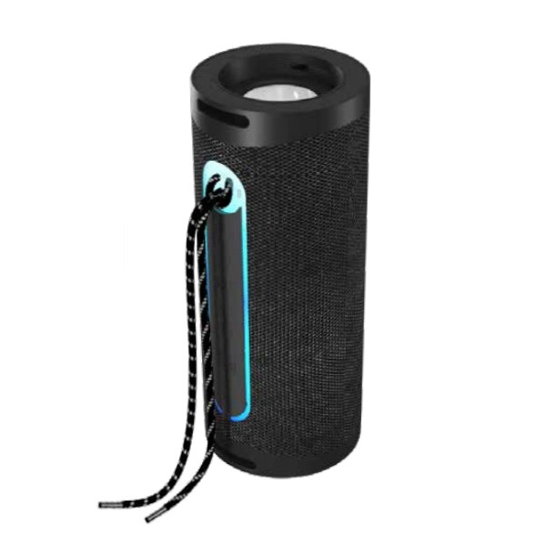 Picture of SuperSonic Bass Lux Portable Speaker with Flashlight - Black