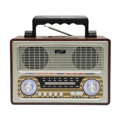 Picture of Supersonic Retro Multi-Function Speaker with 3-Band Radio