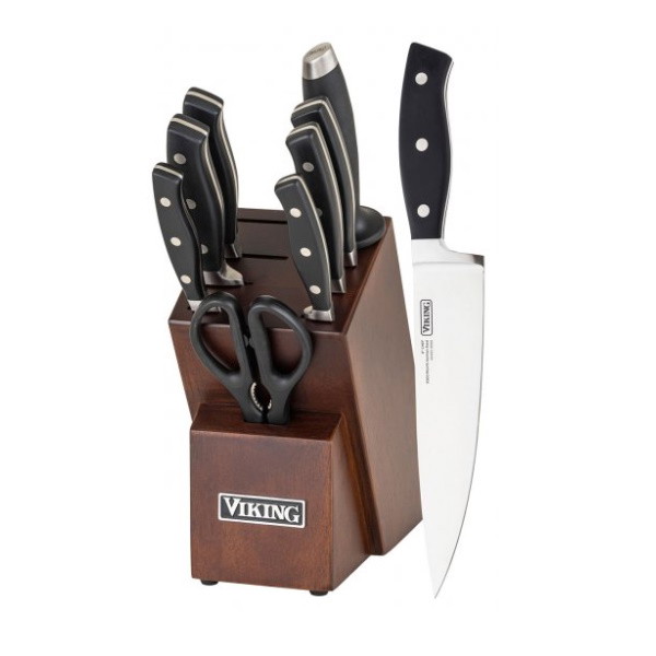 Picture of Viking 10-Piece True Forged Cutlery Set with Block