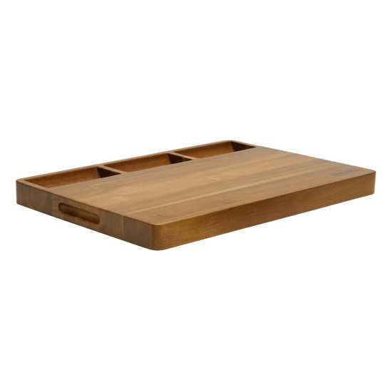 Picture of Viking Acacia 20'' Reversible Butcher Block Prep/Carving Board