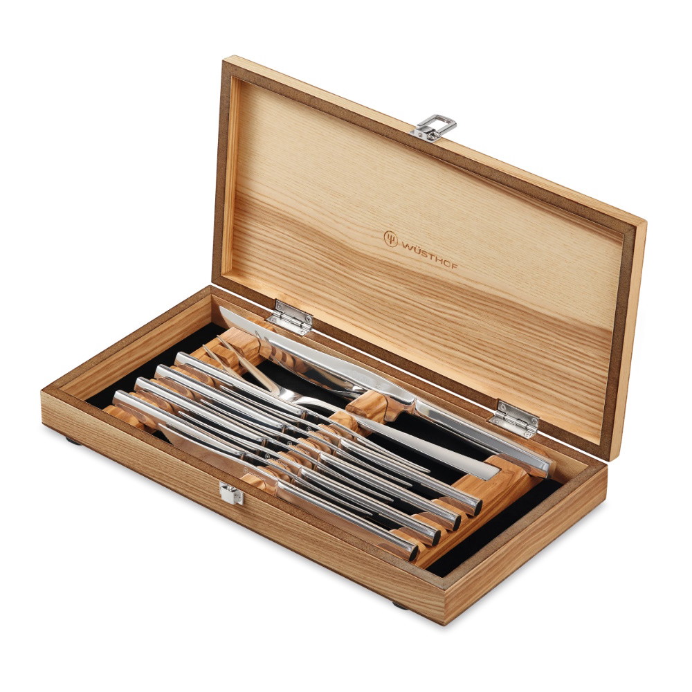 Picture of Wusthof 10-Piece Stainless Steel Mignon Steak & Carving Set