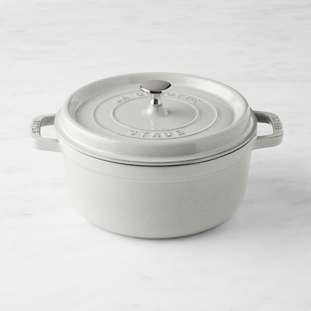 Picture of Staub 4-Qt. Round Cocotte - White Truffle