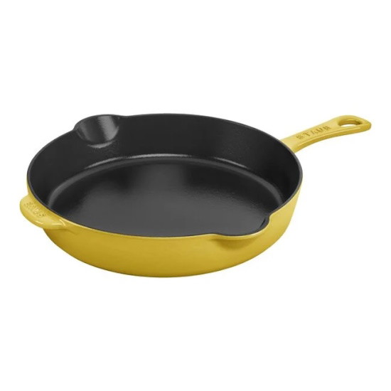 Picture of Staub Cast Iron 8.5'' Deep Skillet - Citron