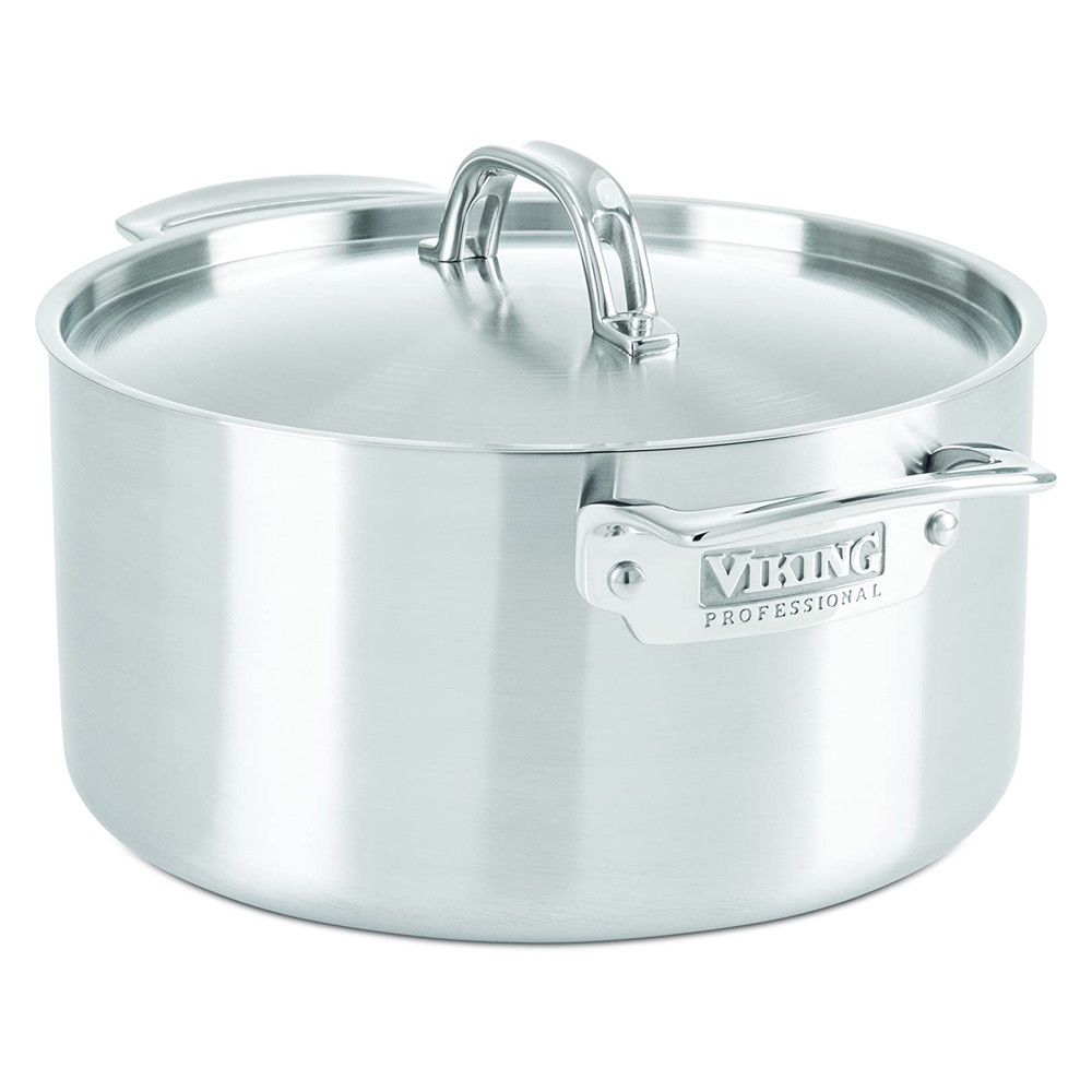 Picture of Viking Professional 5-Ply 6-Qt. Stainless Steel Stock Pot