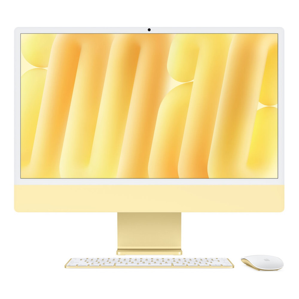 Picture of Apple 24'' iMac Retina 4.5K Display 8-Core 16GB/256GB - Yellow