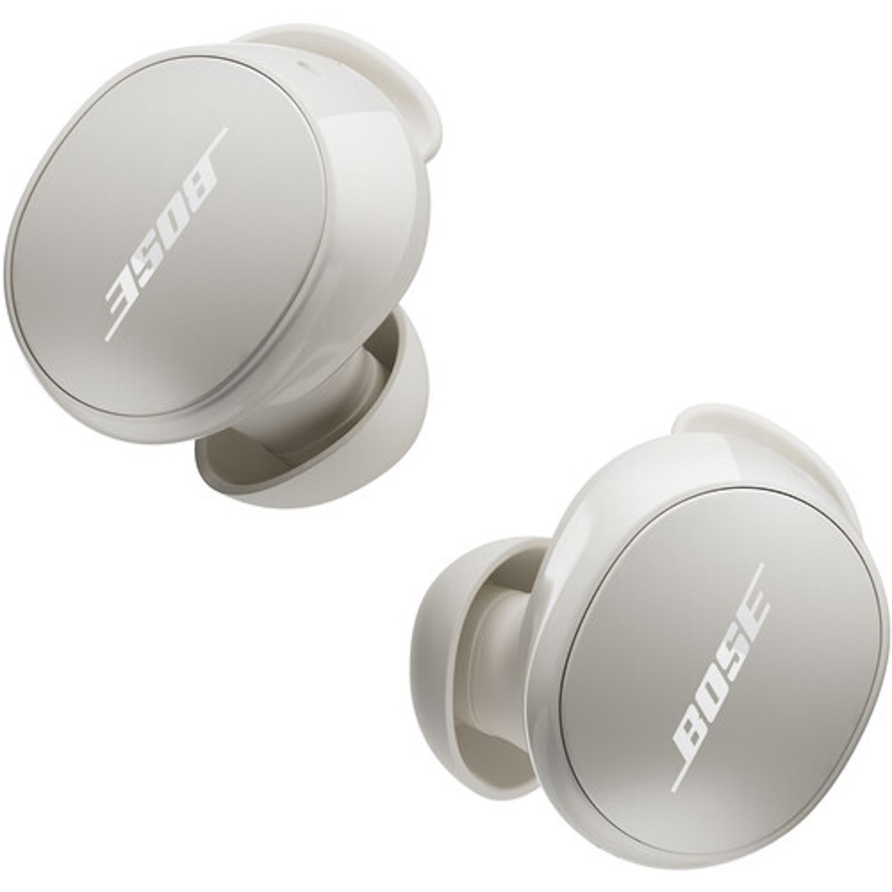 Picture of Bose QuietComfort Wireless Noise-Canceling Earbuds - White Smoke