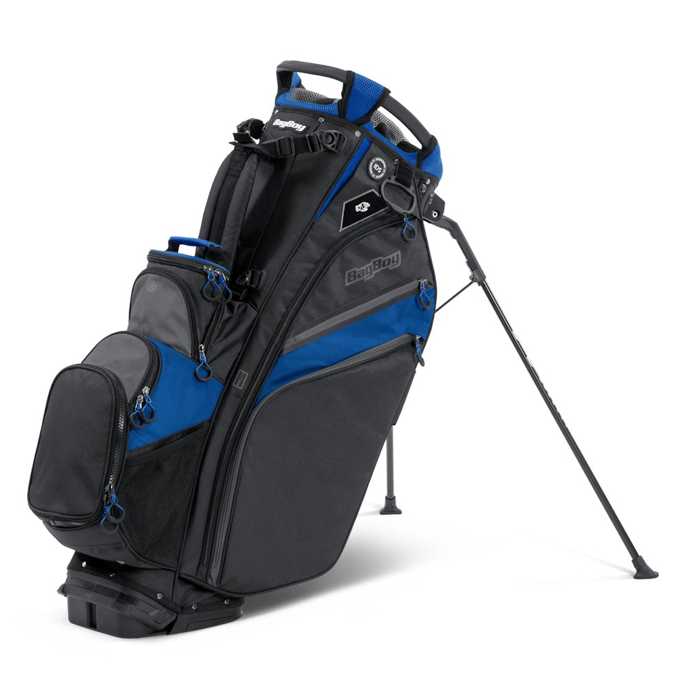 Picture of Bag Boy Chiller Pro Hybrid Stand Golf Bag - Blk/Ryl/Char