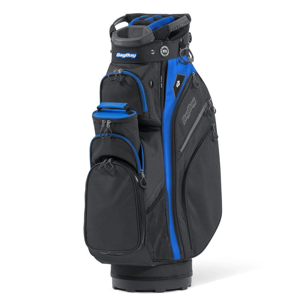 Picture of Bag Boy Chiller Pro Cart Golf Bag - Blk/Ryl/Char