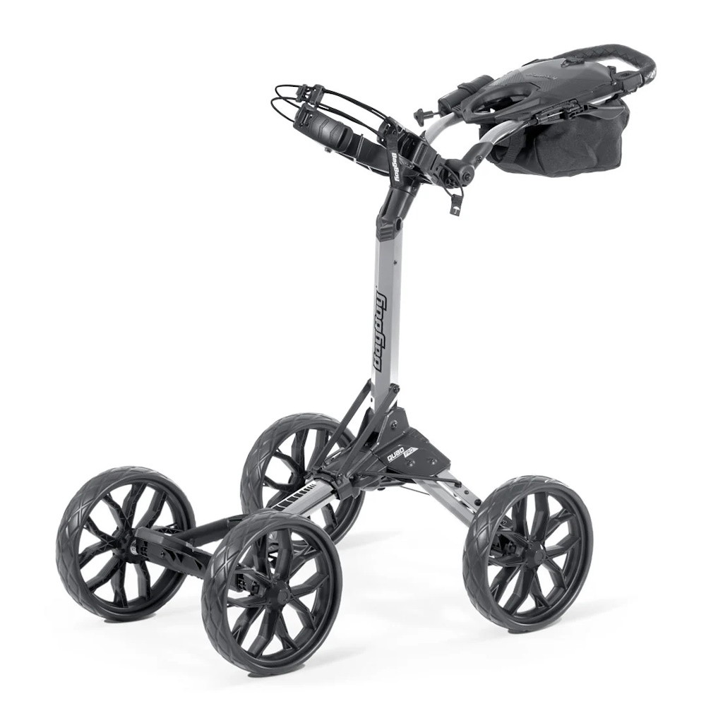 Picture of Bag Boy Quad Pro Push Cart - Silver/Black