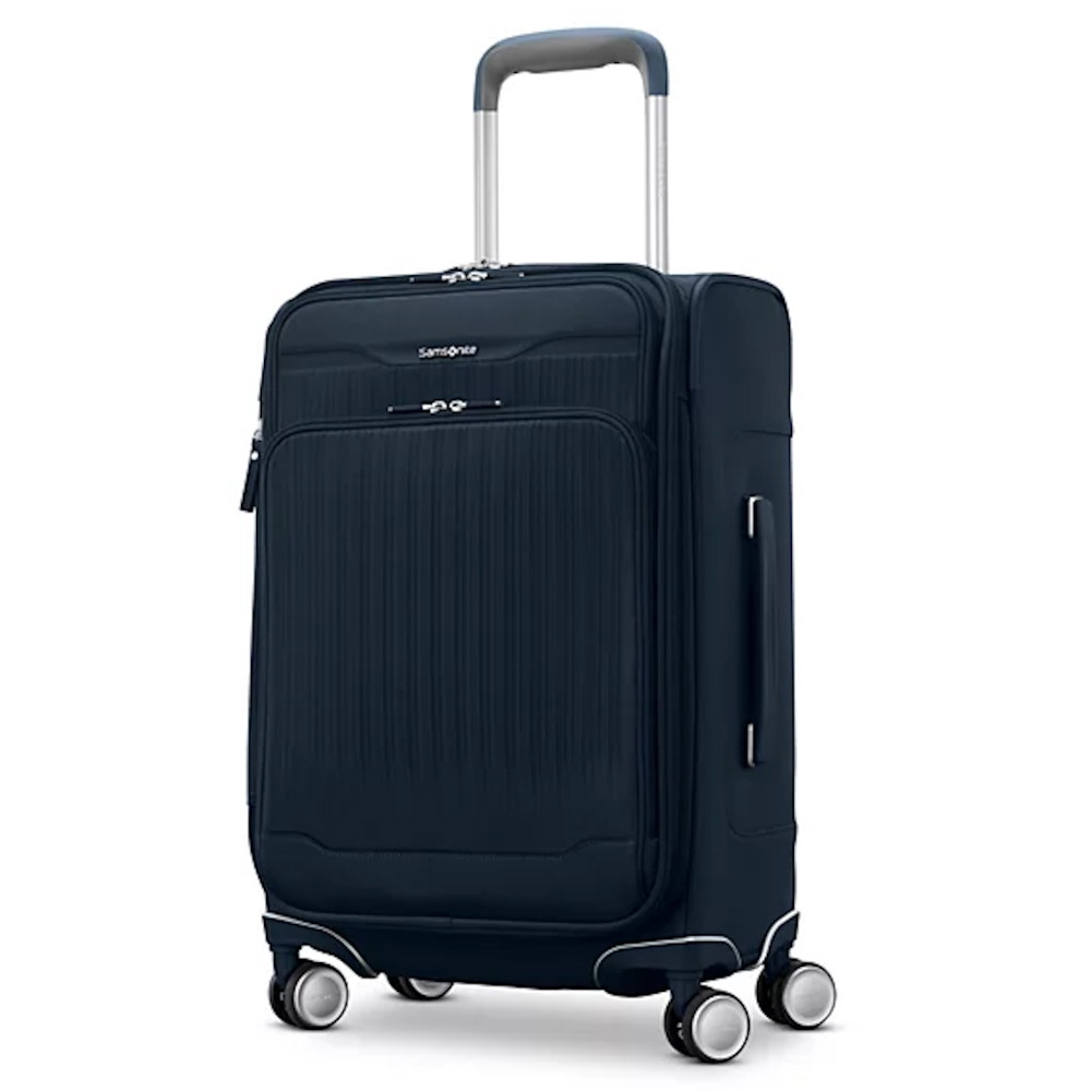 Picture of Samsonite Silhouette 18 Softside Carry-On Spinner - Deep Navy