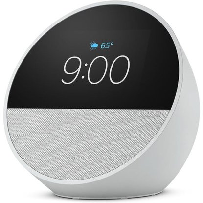 Picture of Amazon Echo Spot Smart Alarm Clock with Alexa - Glacier White