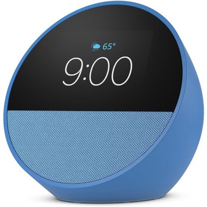 Picture of Amazon Echo Spot Smart Alarm Clock with Alexa - Ocean Blue