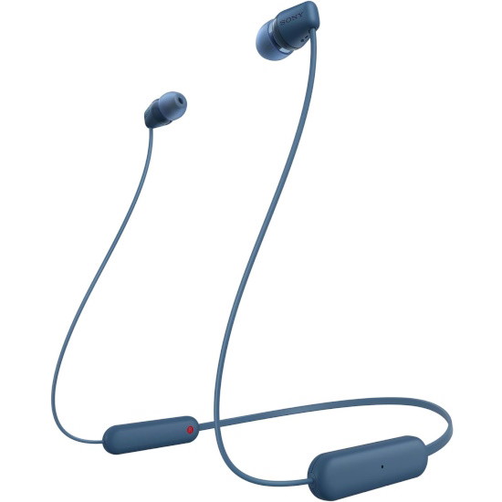 Picture of Sony In-Ear Neckband Wireless Earphones with Mic - Blue