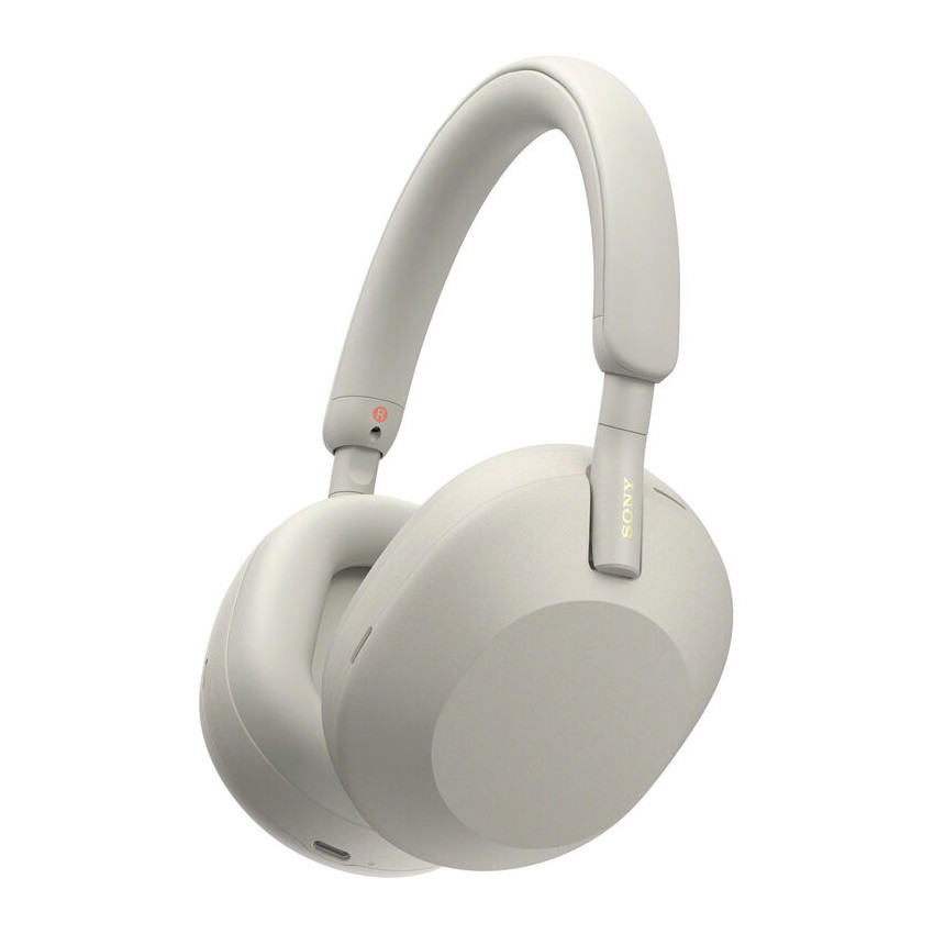 Picture of Sony Wireless Noise-Canceling Over-Ear Headphones - Silver