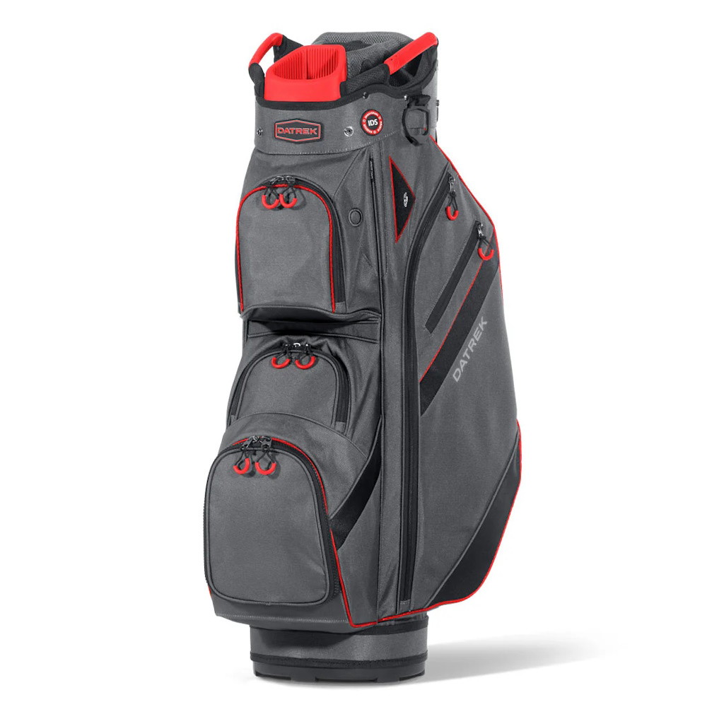 Picture of Datrek DG Lite III Cart Golf Bag - Char/Red/Blk